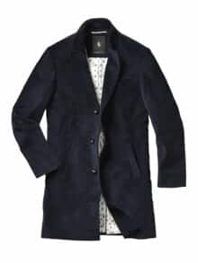 Ernst-Mey-Cordmantel tintenblau