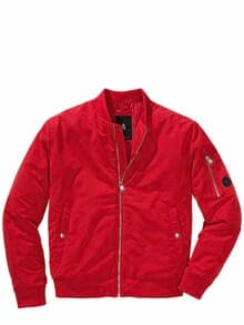 Urbane Fliegerjacke signalrot