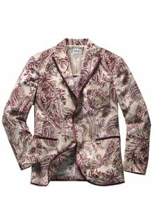 Cordsakko Lustefan Cachemire champagner/bordeaux