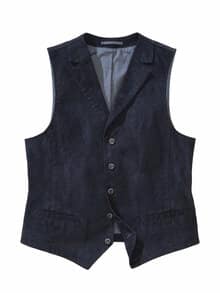Wow-Weste indigo