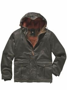 Tundra-Waxjacke dunkeloliv