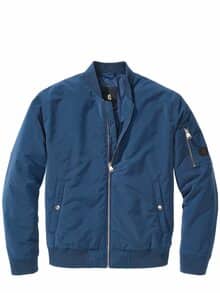 Urbane Fliegerjacke bergseeblau