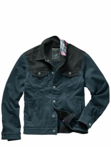 Collab-Jacke Andy indigo
