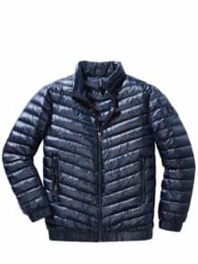 Durchblicker-Daunenjacke navy