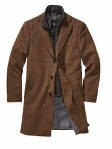 Balance-Wollmantel tabak