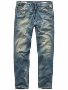 Jeans Neaal Destroy deep indigo