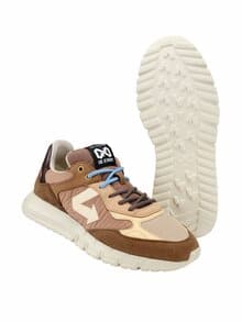 Collab-Sneaker Maru caffe/crema