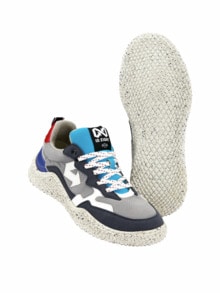 Himmelsstürmer-Sneaker blau-grau