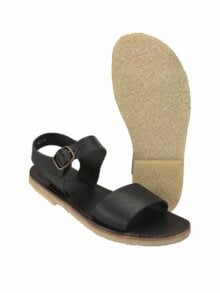 Duckfeet Riemensandale schwarz