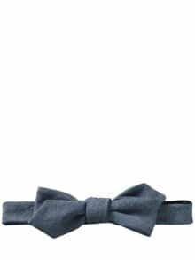 Chambray-Querbinder indigo