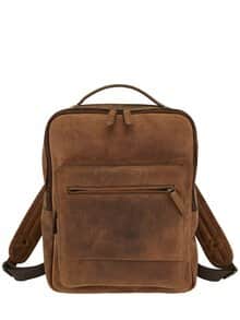 Vintage Lederrucksack vintage braun