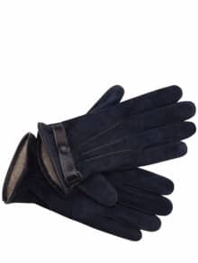 Erlesene Handschuhe blau