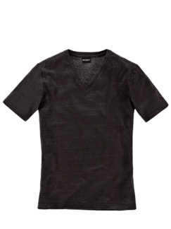 Leinen-V-Shirt Leinen-V-Shirt