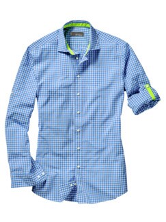 Neon-Krempelhemd Slim Fit Neon-Krempelhemd Slim Fit
