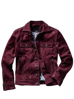 Leder-Jeansjacke Leder-Jeansjacke