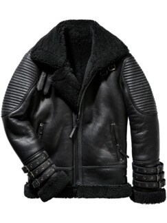 Biker-Lammfelljacke Biker-Lammfelljacke