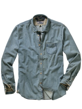 Jeansjoker-Hemd used blue Detail 1