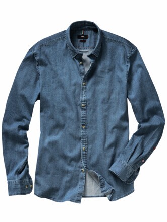 Jeanshemd Cistep clear denimblue Detail 1