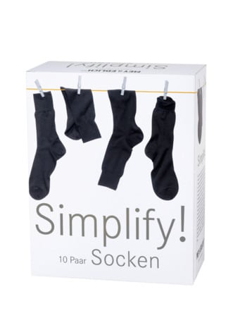 Simplify-Socke im 10er-Pack navy Detail 1