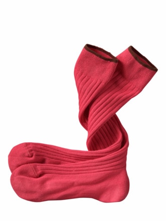 Adäquate Socke rosa Detail 1