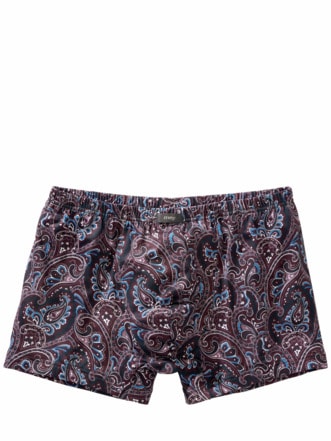 Mey Paisley-Pants Paisley braun/blau Detail 1