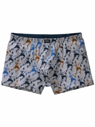 Läuft!-Pants asphalt/aqua Detail 1