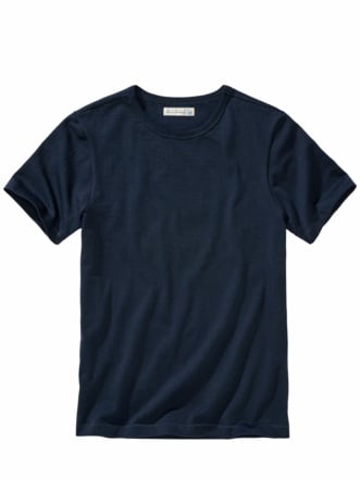 Good Originals T-Shirt nachtblau Detail 1
