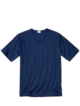 Energietank-V-Shirt nachtblau Detail 1