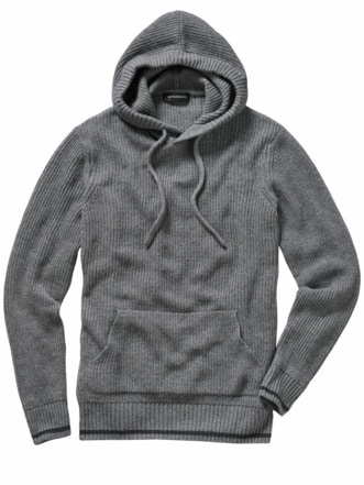 Freunde-Hoodie stahl Detail 1