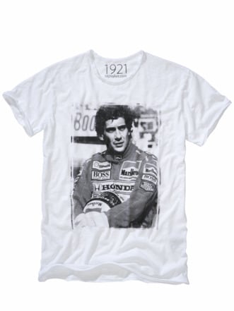 Legenden-Shirt Senna legendärweiß Detail 1