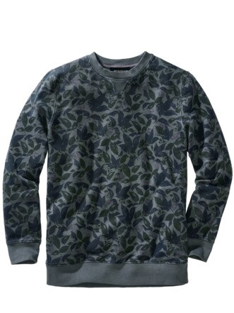 Friendly-Camouflage-Sweatshirt grau Detail 1
