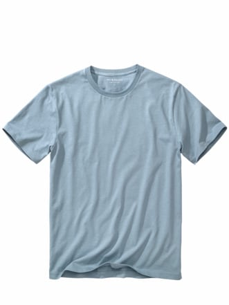 Benchmark-Color-Shirt blau Detail 1