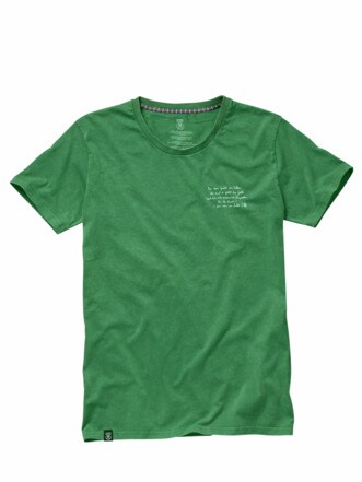 Steigerlied-T-Shirt grasgrün Detail 1