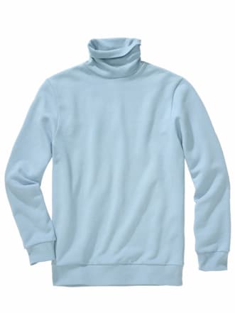 Zeit-Raum-Sweatshirt himmelblau Detail 1