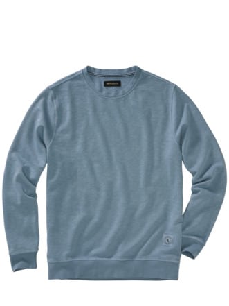 Basis-Sweatshirt blau Detail 1