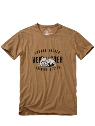 Helden-Shirt braun Detail 1