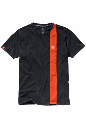 Grubenhelden T-Shirt kohle/orange Detail 1