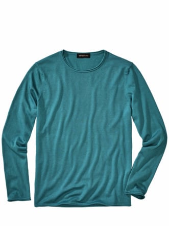 Kondition-Pullover petrol Detail 1