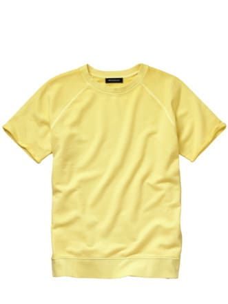 Auf`m-Platz-Shirt gelb Detail 1