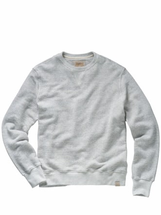 Good-Times-Sweater grey melange Detail 1