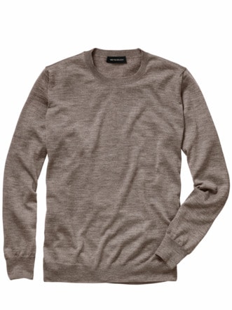 Fundament-Pullover taupe Detail 1