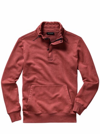 SUP-Sweatshirt sandwashed orange Detail 1