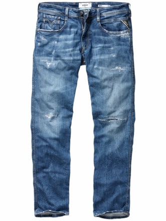 Replay Jeans Anbass dark-indigo Detail 1