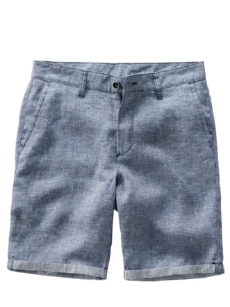 Luftzufächeln-Shorts hellblau Detail 1