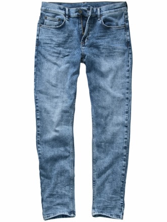 Insel-Jeans gewaschenes indigo Detail 1
