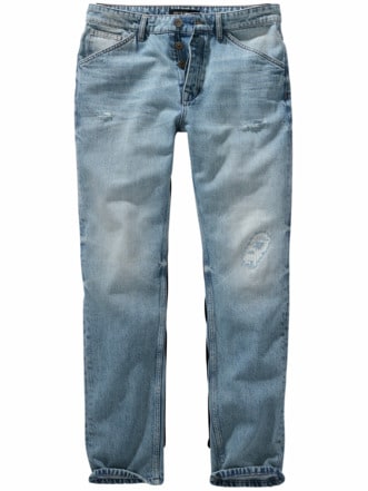 Gitter-Jeans light blue Detail 1