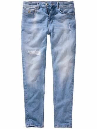 Performance-Jeans light blue Detail 1