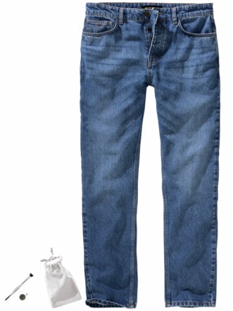 Schrauber-Jeans light blue Detail 1
