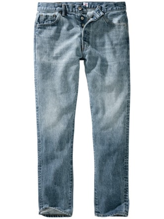 Kurabo-Jeans light blue Detail 1