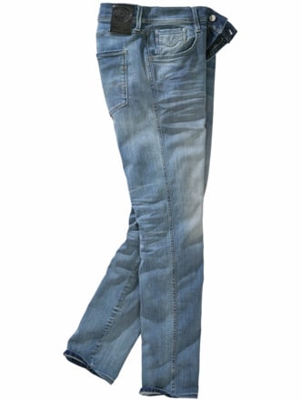 Gewissenhafte Jeans Anbass mid blue Detail 1